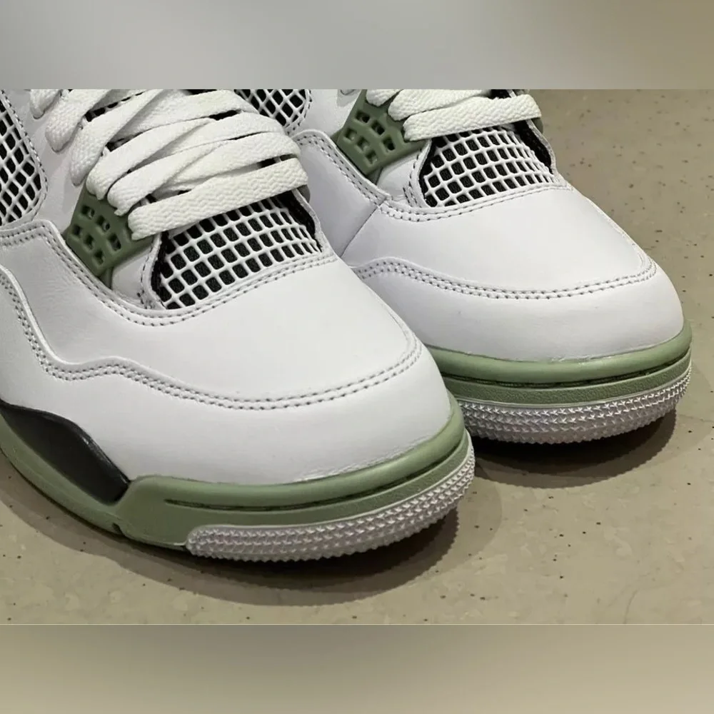 Men’s Size 8 - New Air Jordan 4 Retro “Seafoam” - Picture 5 of 7
